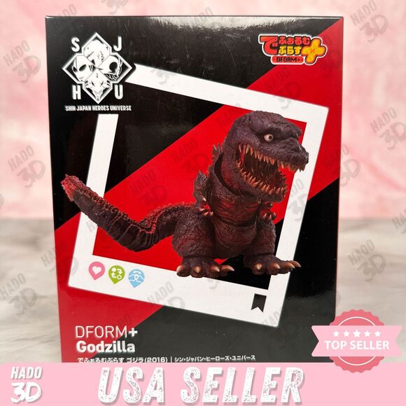 DFORM+ Godzilla Shin Japan Heroes Universe Figure DFORM US SELLER - Picture 1 of 7